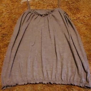 Comfy brownish tan Bar III shirt!